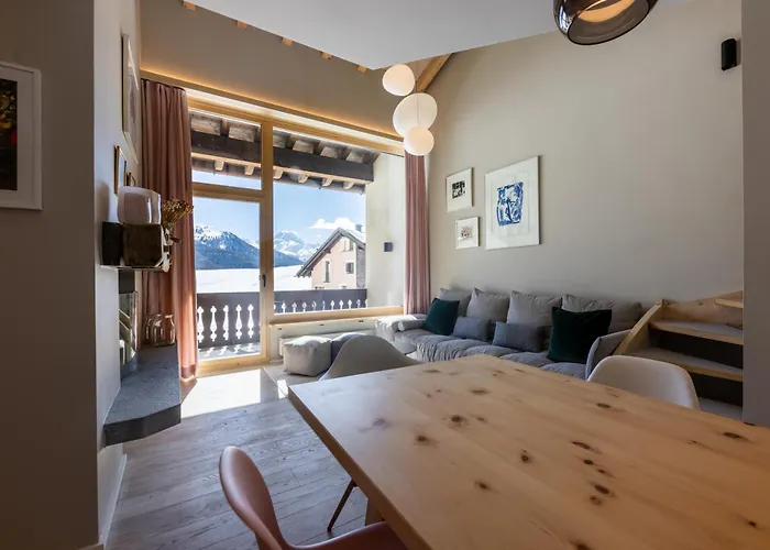 Apartamento New Penthouse Sankt Moritz