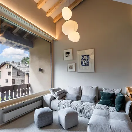 公寓 New Penthouse Sankt Moritz *